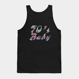 Retro Purple Bliss Tank Top